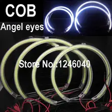 Супер яркость 2*127 мм и 2*158 мм COB ангельские глазки halo Кольцо комплект для BMW E53 X5 Предварительно Подтяжка лица 1999-2004 4 цвета высокое качество