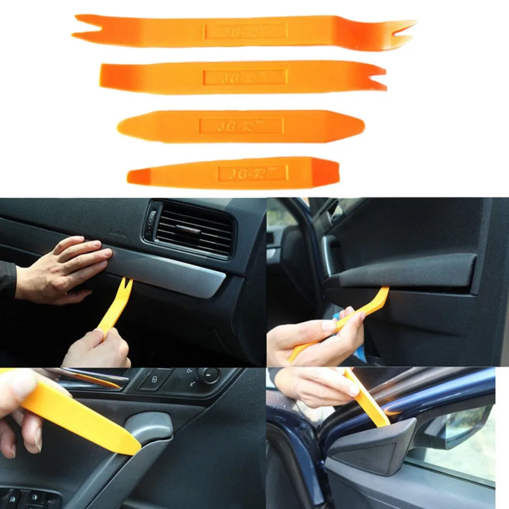 Us 4 14 10 Off A Set Of 4 Pcs Diy Car Audio Sound Tuyere Interior Door Trim Disassembling Audio Install Tool Set Installation Tools In Auto Fastener