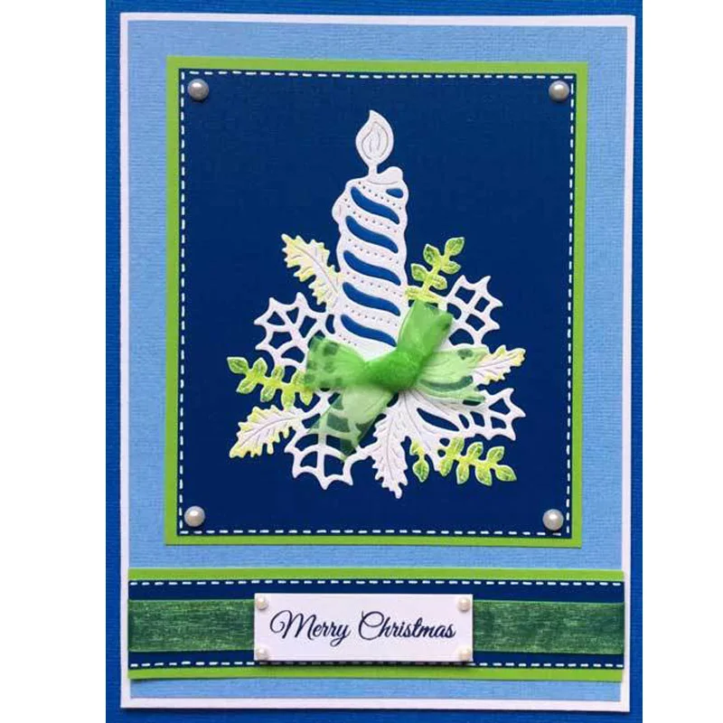 

Candle Cutting Dies Stencils Paper Cards Decorative Scrapbooking Die Cut A035