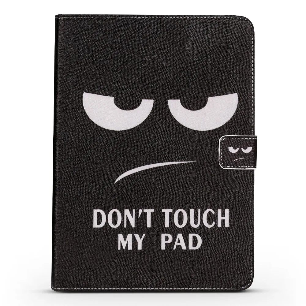 QUWIND Do Not Touch My Pad Поддержка Защитная крышка чехол для iPad Air 1 2 iPad Mini 1 2 3 iPad 2/3/4 Pro 9,7 10,5 iPad