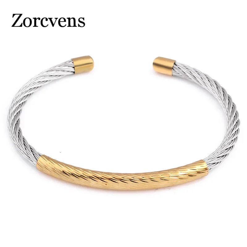 Золотистые и Серебристые браслеты цепочки из нержавеющей стали|bracelet bangle for