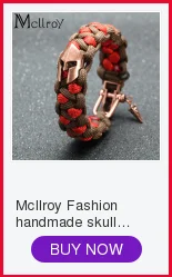 Mcllroy брелок-Чарм в форме головы льва плетение макраме браслет ювелирные изделия Лев плетение ручной работы браслет для мужчин женщин плетеная веревка браслеты