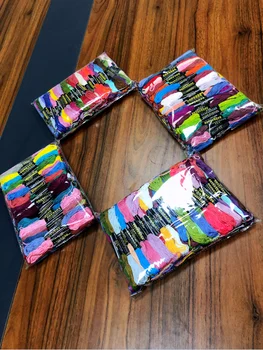 

100 pcs Anchor Similar DMC embroidery floss Cross Stitch Cotton Embroidery Thread Floss Sewing Skeins Craft oneroom