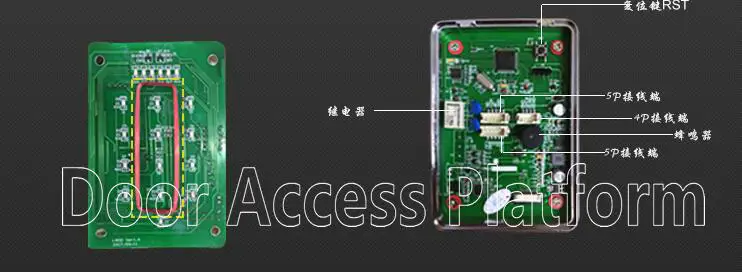 Металлический Корпус Автономный контроллер доступа, ID и IC карты sup порт, USB порт Интерфейс Встроенный с дверной замок считыватель доступа