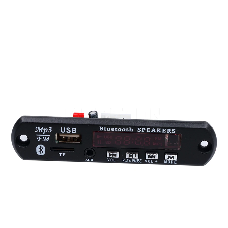 Плата аудио декодера kebidu модуль mp3 плеер светодиодный Bluetooth вызов APE FLAC MP3 WMA WAV