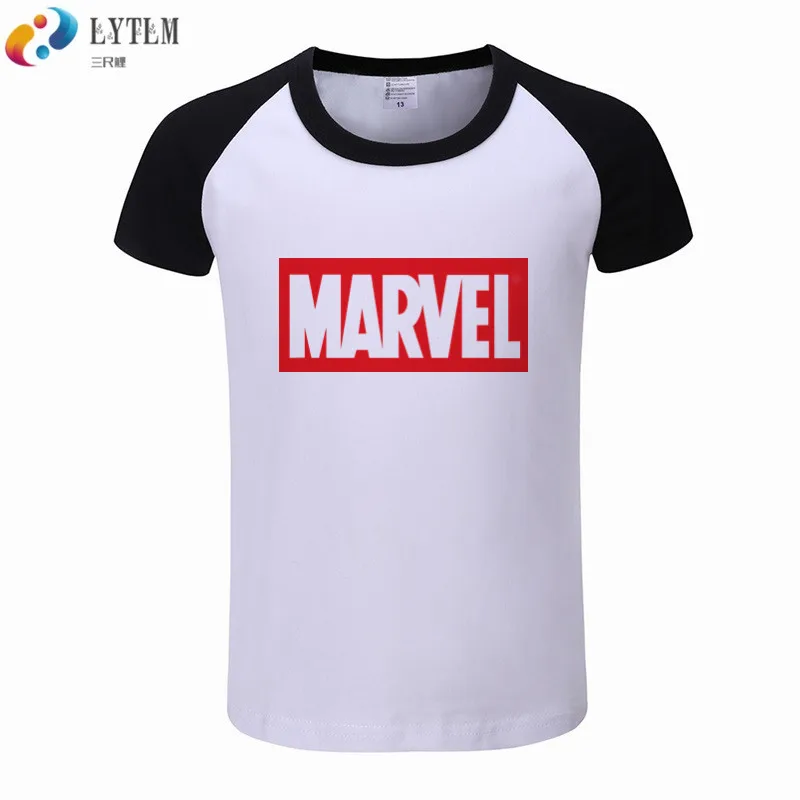 

LYTLM Marvel Tee Shirt Cotton Funny T-shirt Boy Short Sleeve Children Kids T-shirts Boys Girls Tshirts Baby Girls Clothes Infant