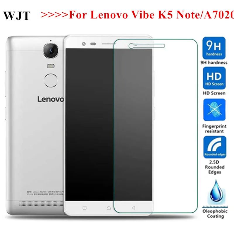 

K5 Note 5.5"inch sklo Tempered Glass For Lenovo Vibe K5 Note K5note A7020 A7020a40 A7020a48 Protective Screen Protector films