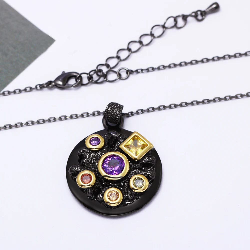color cz necklace (2)
