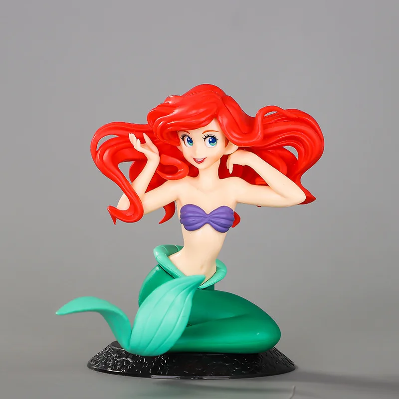 

10cm The Little Mermaid Princess Ariel PVC Figure Collectible Model Toy with Opp Bag