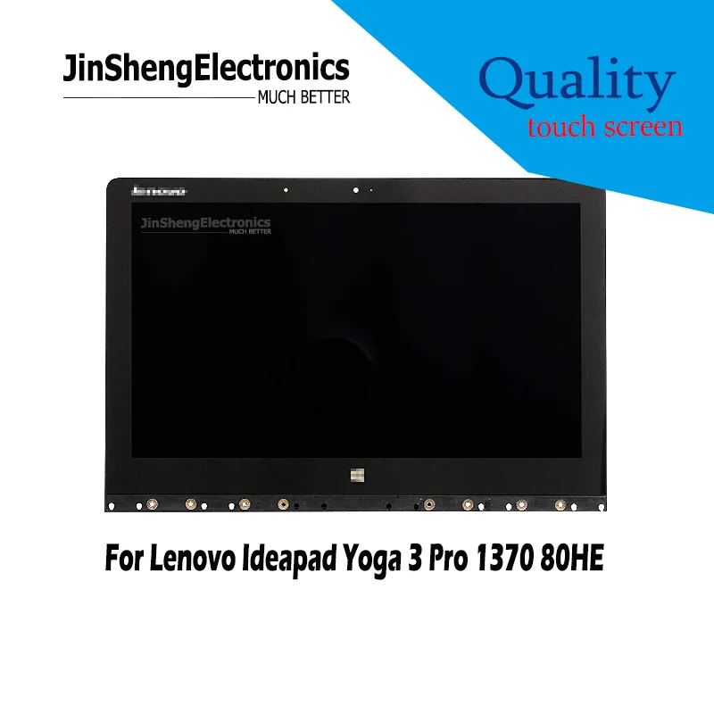 Дюймовый 13 3 ''сенсорный ЖК-дисплей для Lenovo YOGA PRO-1370 80HE дигитайзер замена