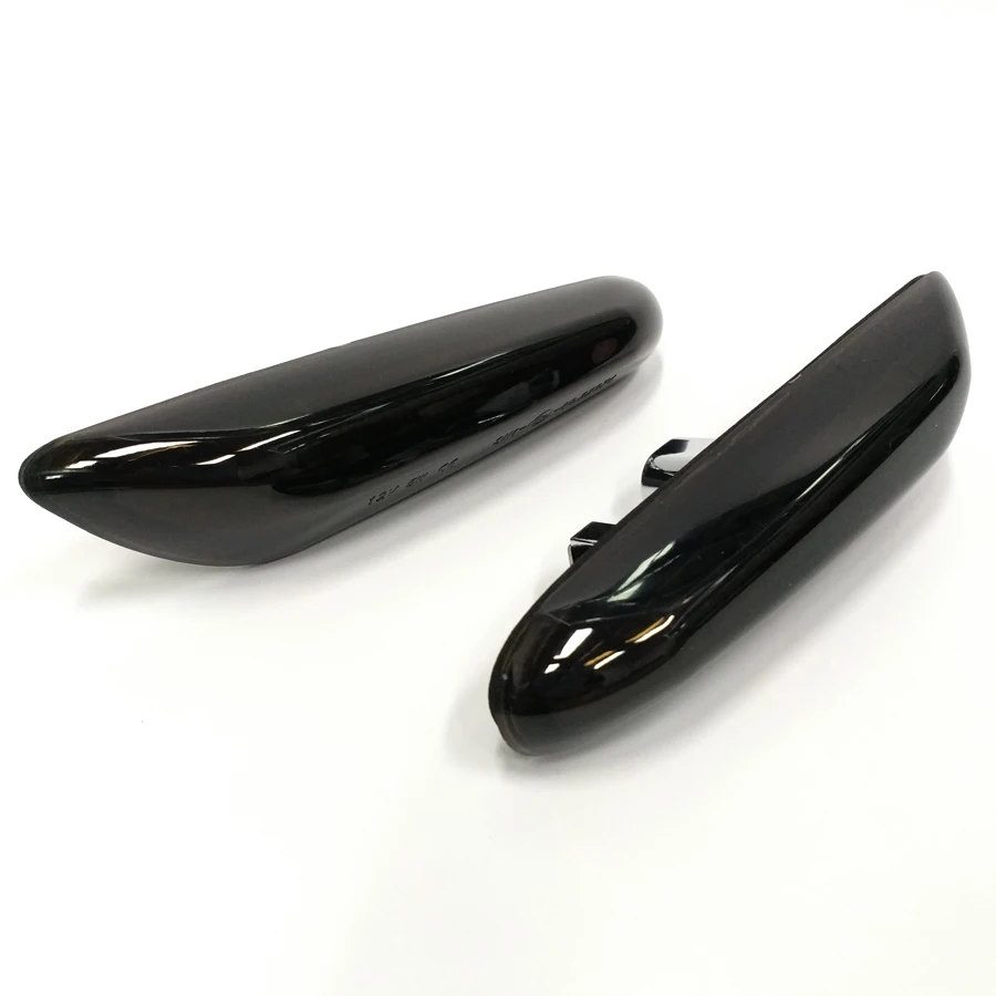 

Smoked LED Dynamic Sequential Side Turn Signal Indicator Lamps for BMW 3er E46 Sedan E46 Touring Facelift LCI Version