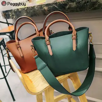 

2pcs Women Top Handle Bags High Quality PU Leather Messenger Shoulder Bag Women Handbag Clutch Bolsa Feminina