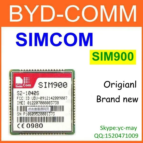 SIMCOM SIM900 модуль GPRS модульная четырехдиапазонная система