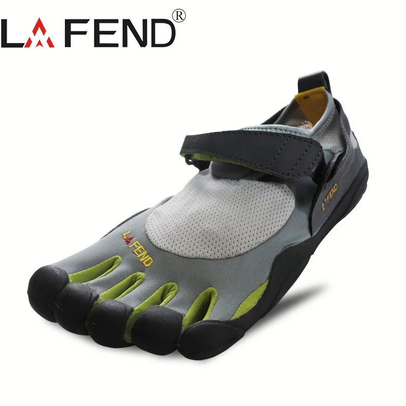 

2019 LAFEND China Brand Design Rubber with Five Fingers Outdoor Slip Resistant Breathable Lightweight Mountaineer Shoes for Men