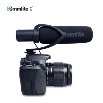 

Commlite CoMica Electrit Super-Cardioid Directional Condenser Shotgun Video Microphone for Video Interview with Camera Camcorder