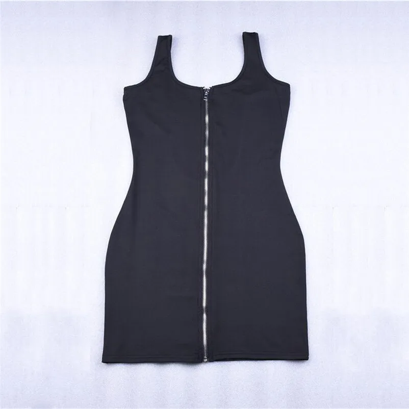 Fashion summer dress 2018 beach dress Women's O-Neck Sleeveless Backless Evening Party Casual Loose Mini Dress vestidos J11#N (4)