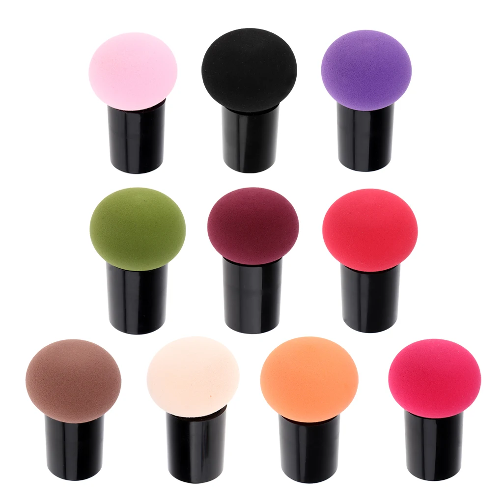 Wet & Dry Loose & Pressed Powder Puff Large Head Sponge Makeup Blender Beauty Tools for for Makeup Artists and Beginners