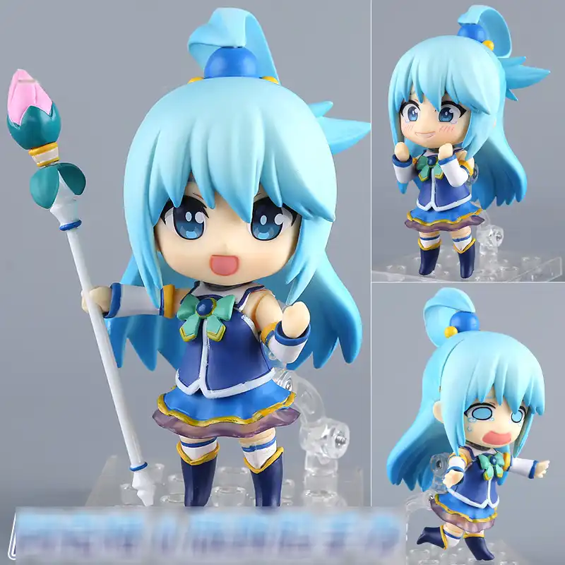 New Anime Konosuba God S Blessing On This Wonderful World Aqua Q Ver 630 Nendoroid Action Figure Collectible Model Toy 10cm Action Toy Figures Aliexpress