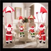 Christmas-Home-Decor-Santa-Claus-Snowman-Parachute-Christmas-Tree-Hanging-Ornaments-Xmas-Festival-Decoration-Drop-Pendant