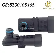 2 шт. 8200105165 для Dacia Opel Renault Clio Mk2 Mk3 1,4 1,6 2,0 коллектор Air Давление MAP Сенсор