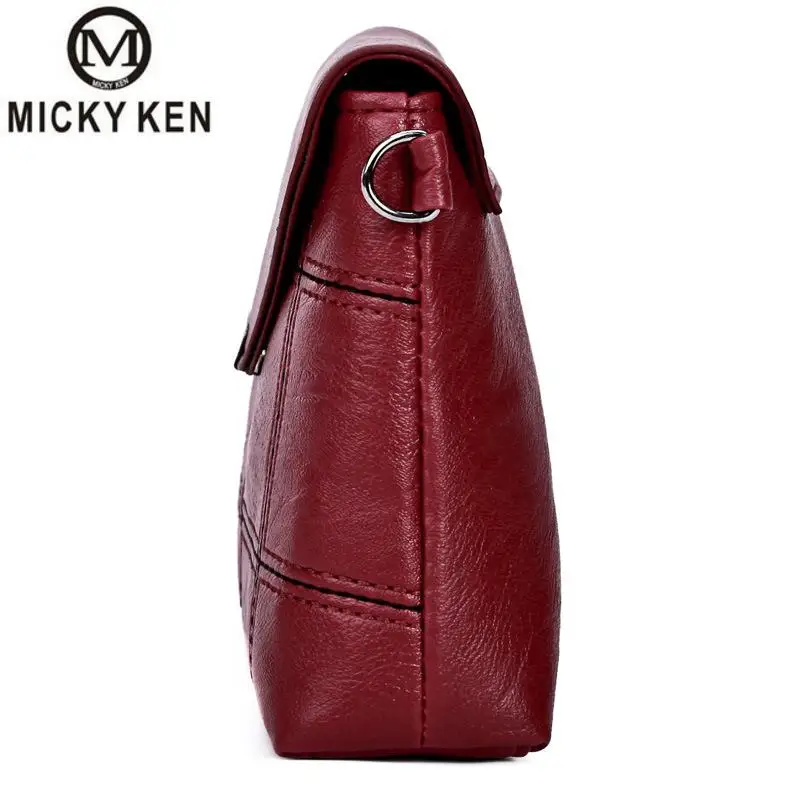 Micky Ken брендовая Сумка-клатч женская Новая Большая емкость дикая сумка на плечо Модная ретро Lingge маленькая квадратная упаковка