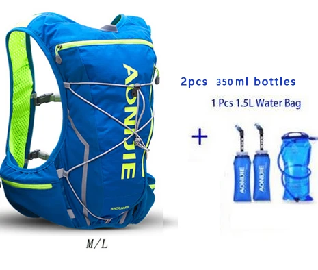 AONIJIE E904S нейлоновый 10L походный рюкзак, жилет, Профессиональный марафон, рюкзак для бега, велоспорта, л, сумка для воды - Цвет: 1