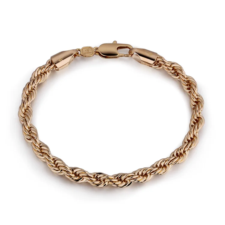 men's gold bracelets for sale Sale 2017 New Gold Color Bracelet For Men Bijoux Bracelets Bangles Rope Bands Bracelete Ouro ...