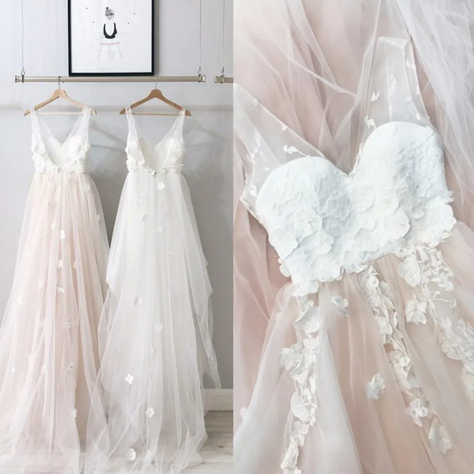 beautiful blush dresses