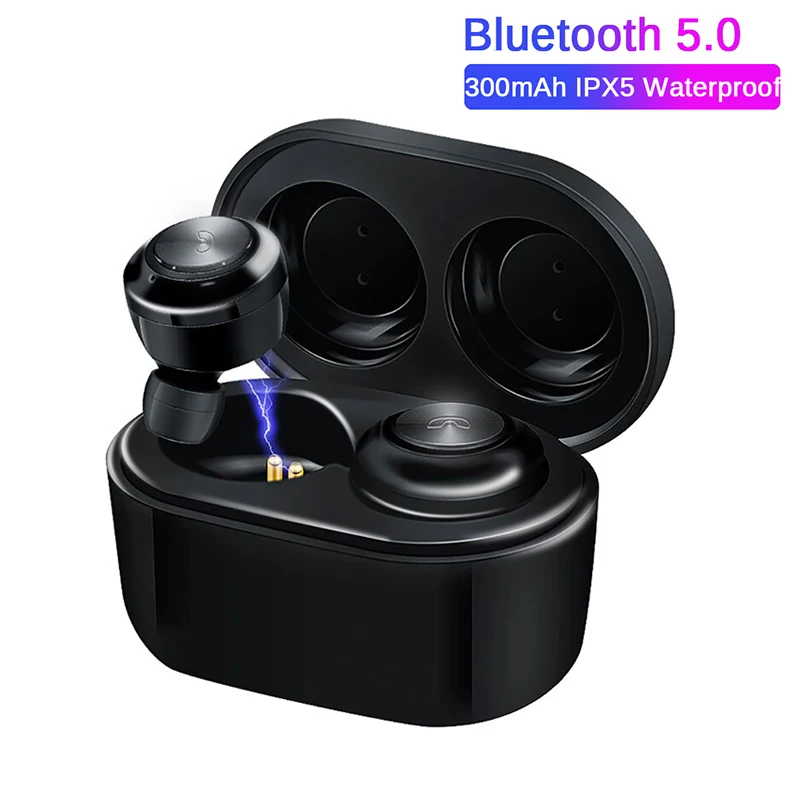 A6 TWS True Wireless Earbuds Bluetooth V5 0 In Ear Earphones Sports Gaming Head phone for Huawei iPhone XS XR X Xiaomi Samsung