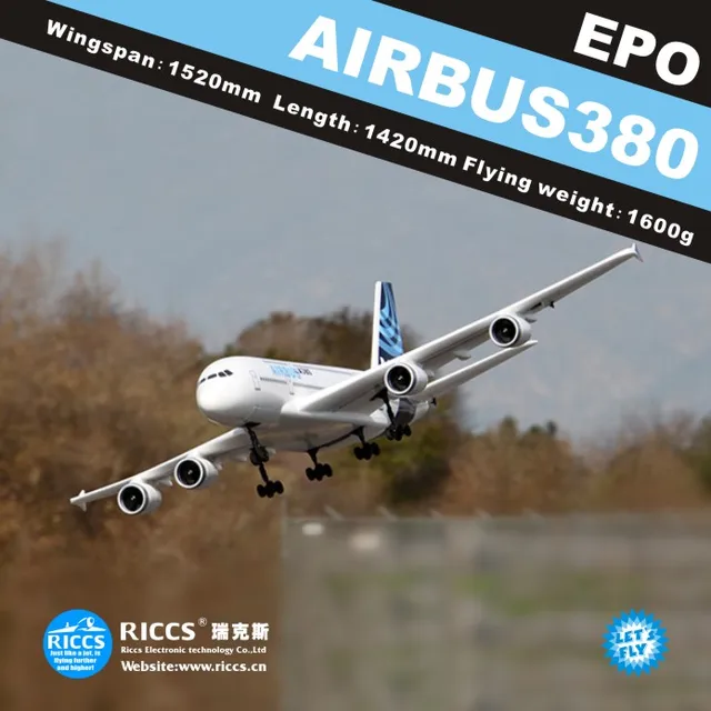 free shipping a380 6ch rc airplanes aircraft model a380 airbus