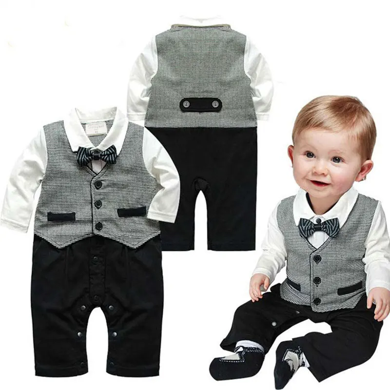 Formal Rompers For Infant Baby Boy Wedding Clothes Spring 2017