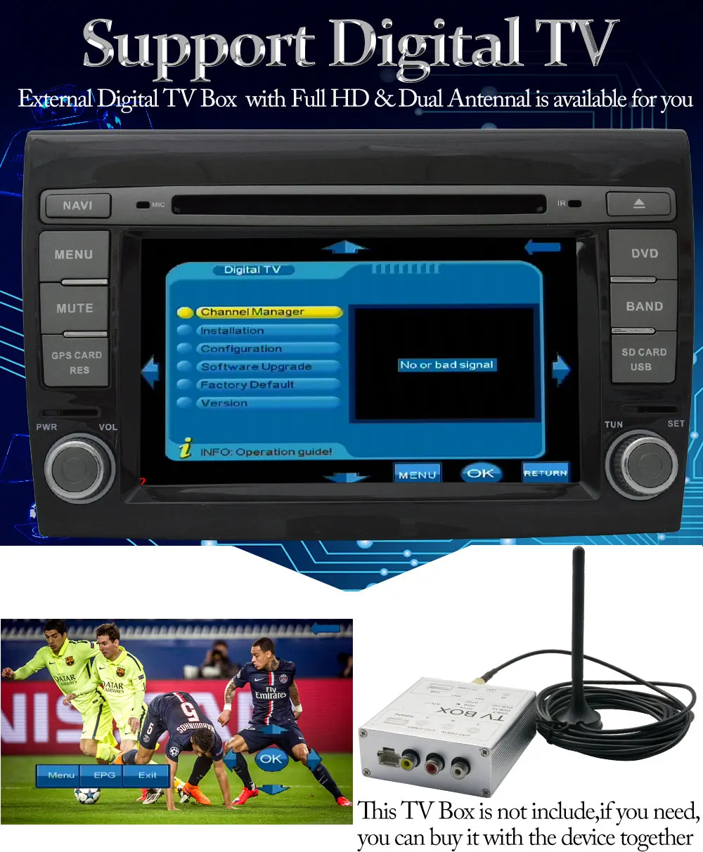 Flash Deal Android 8.0 4GB RAM Car DVD For Fiat Bravo 2007 2008 2009 2010 2011 2012 2013 2014 Car Radio Stereo GPS Navigation Octa Core 24