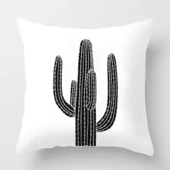 

Mini Cactus Pillow Pot Flower Leaves Maple Leaf Tropical Plant Cushion Cute Little Girl Decorative Pillows For Car Back Seat