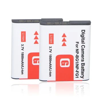 

2* NP-BG1 NP BG1 NP-FG1 Battery For SONY Cyber-shot DSC-H3 DSC-H7 DSC-H9 DSC-H10 DSC-H20 DSC-H50 DSC-H55 DSC-H70 DSC-H90