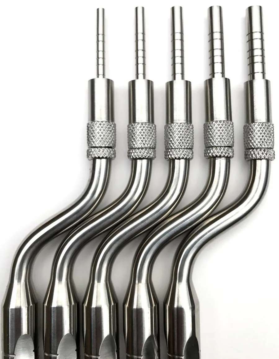 Beste 1 Stuk Dental Implant Osteotoom Instrumenten Tandheelkundige Tand Extractie Tool Bovenkaak Sinuslift Gebogen (Concave Tips)