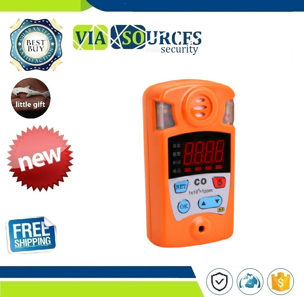 

high concentration carbon monoxide detector alarm with explosion-proof
