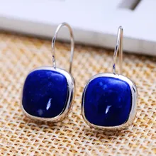 Тайское Серебро s925 чистое Ретро тайское серебряное ювелирное изделие оптом серьги lapis серьги четыре женские модели