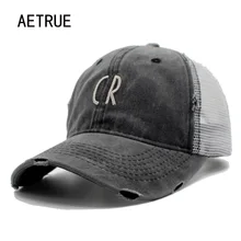 AETRUE летняя бейсболка сетчатая мужская Кепка Gorras 5 панель мужские шляпы хип-хоп мужские Регулируемые Casquette головные уборы для мужчин и женщин папа Кепка s