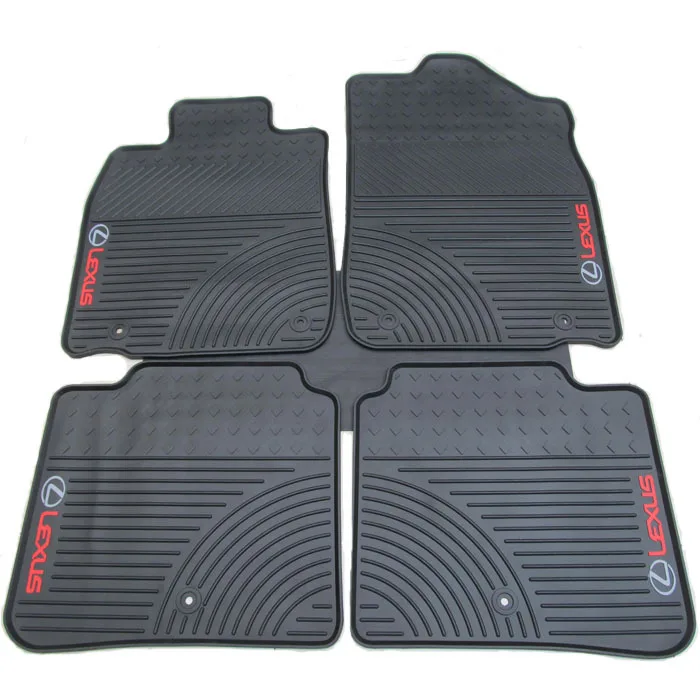 dedicated Ottomans green latex Foot Rubber car floor mats for