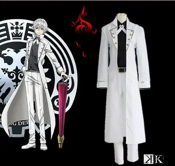 

K RETURN OF KINGS Cos Costume Isana Yashiro Anime Cosplay Custume White Men women Cosplay Custume for Halloween Party Full Set