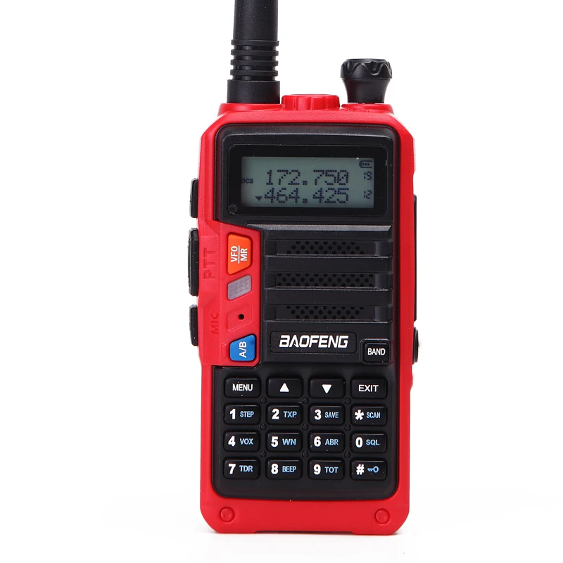 2 шт. BAOFENG 2019 UV-S9 8 Вт Мощный VHF/UHF136-174Mhz и 400-520 МГц Dual Band 10 км Диапазон утолщаются рация На Батарейках Ham радио