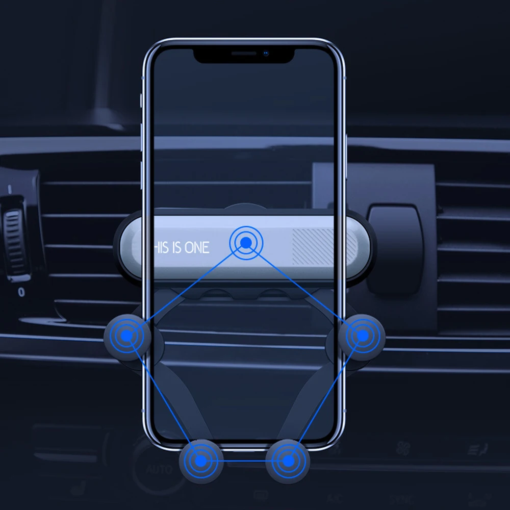 Гравитационный Невидимый Автомобильный держатель для телефона, универсальный автомобильный держатель для вентиляционного отверстия, держатель для мобильного телефона, держатель для мобильного телефона, аксессуары для автомобиля