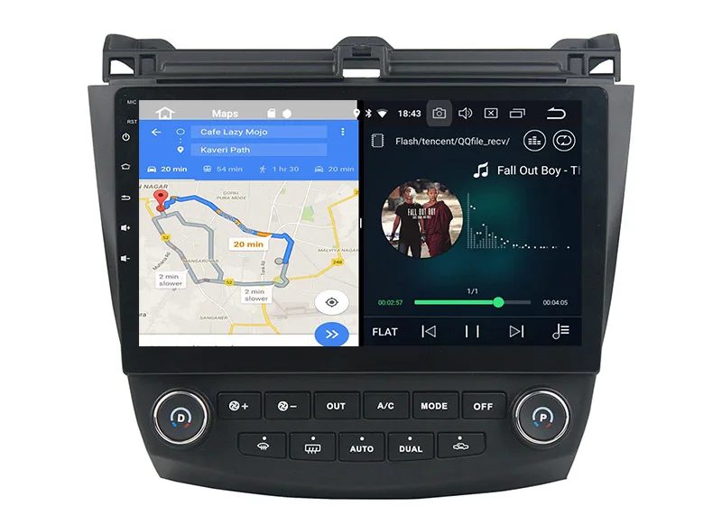 Belsee 10," Автомагнитола стерео для Honda Accord 7th 2003-2007 Android 8,0 Восьмиядерный 4 ГБ 32 ГБ головное устройство Авторадио аудио плеер с GPS