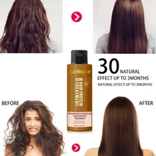 100 мл 12% шоколадный бразильский Кератиновый для волос лечение для выпрямления волос Восстановление поврежденных волос кондиционеры