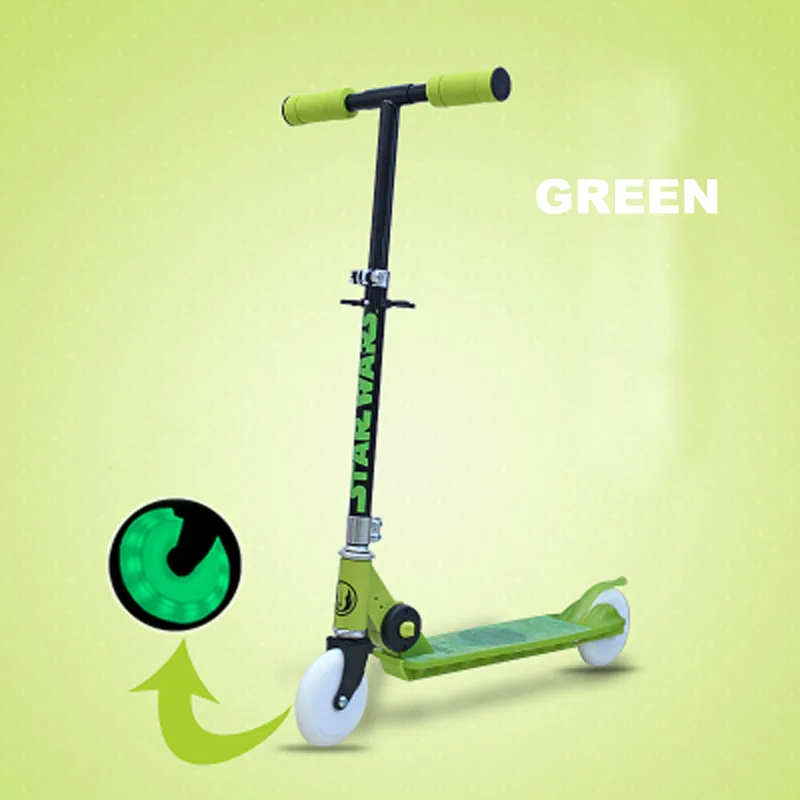 Детский скейтборд, роликовый скутер для подростков, фристайл, роликовые ролики для детей, Двойные ролики, 2 колеса, балансировочная доска - Цвет: Green
