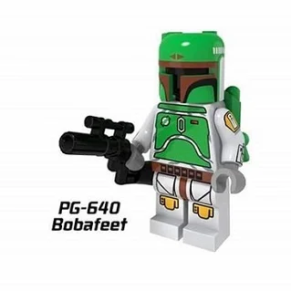 

PG640 20Pcs Green Bobafeet Cloud City Space Wars Bounty Hunter Building Blocks Assemble Christmas Gift Toys