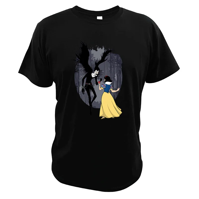 

Death Note T shirt Ryuuku Princess Cartoon High Quality 100% Cotton EU Size Funny Anime T-shirt