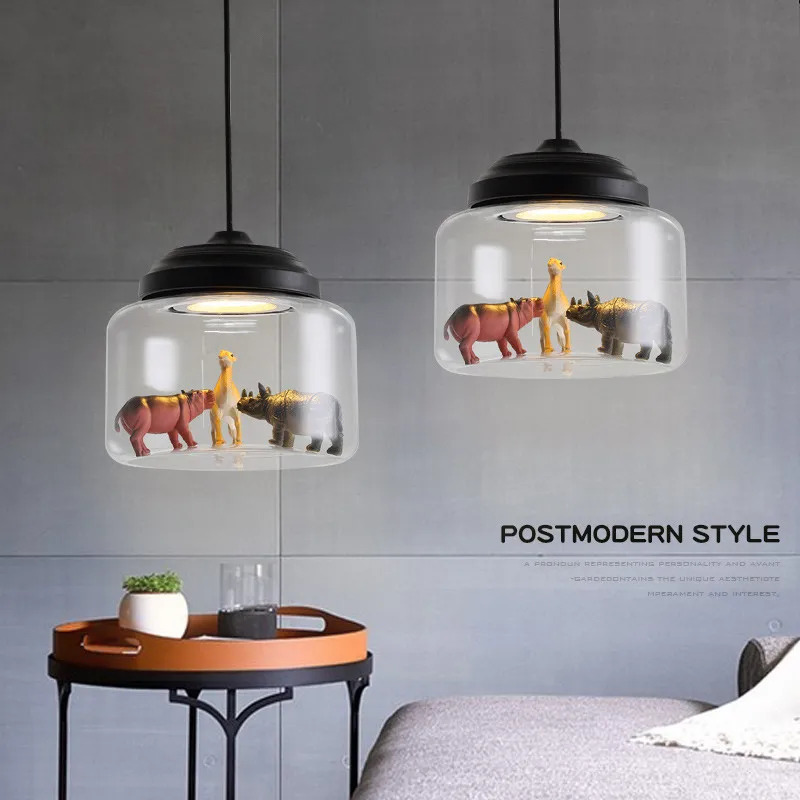 Lampe Suspendue Nordique En Verre Pour Chambre D Enfant Design Moderne Luminaire Decoratif D Interieur Ideal Pour Un Salon Une Cuisine Ou Une Chambre A Coucher Aliexpress