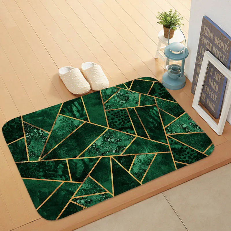 Colorful Area Rugs Diamond Stripe Abstract Geometry Polygon Small