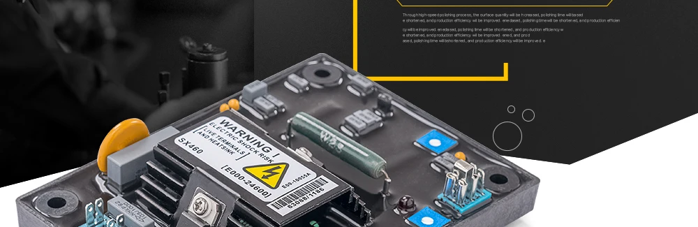 Sx460 avr gerador diesel estabilizador de tensão